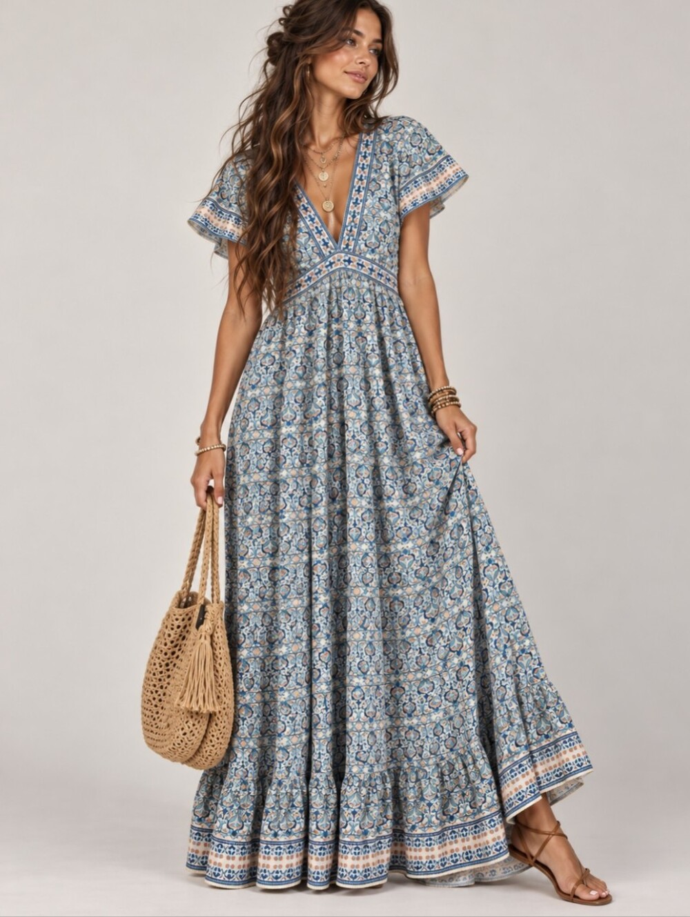 NEW $178 Max Studio London Maxi Dress Size XS